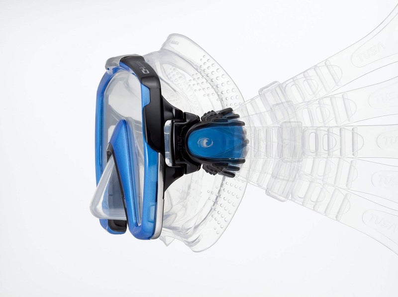 TUSA قناع الغوص TUSA M-1001 فريدوم HD، تنورة بنفسجية/إطار بنفسجي - Image 2